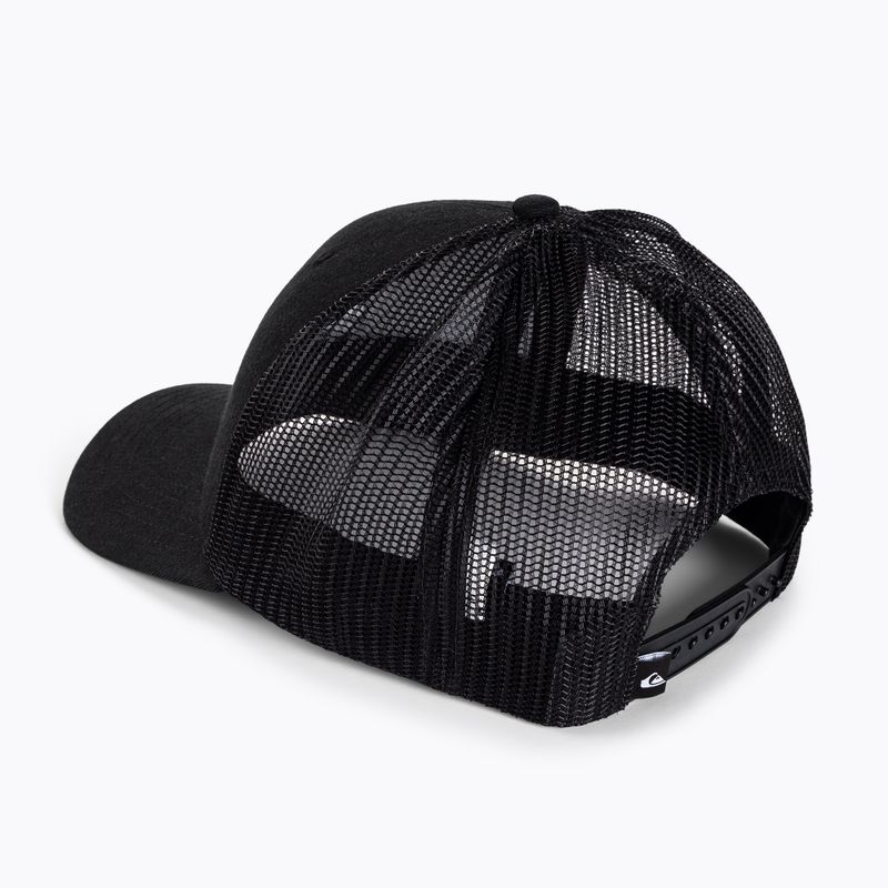 Férfi baseball sapka Quiksilver Grounder black 3