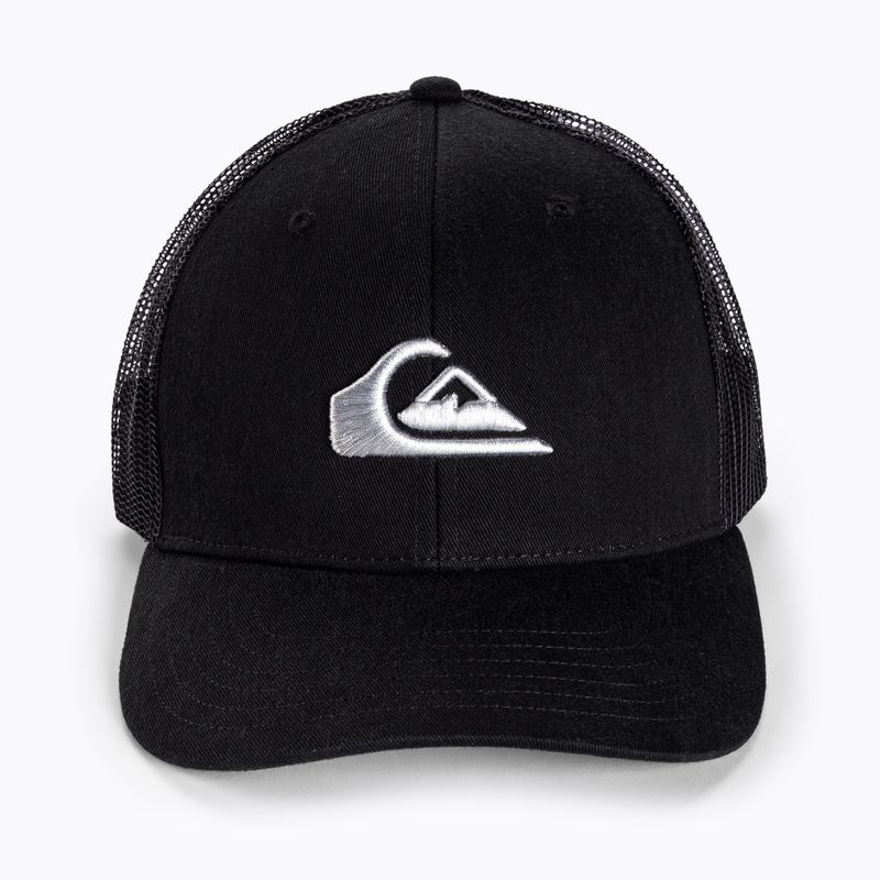 Férfi baseball sapka Quiksilver Grounder black 4