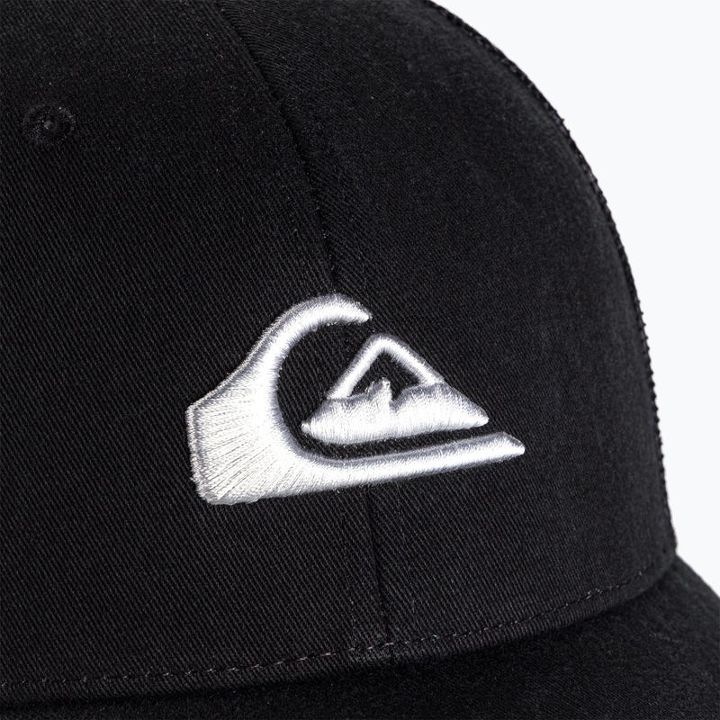 Férfi baseball sapka Quiksilver Grounder black 5
