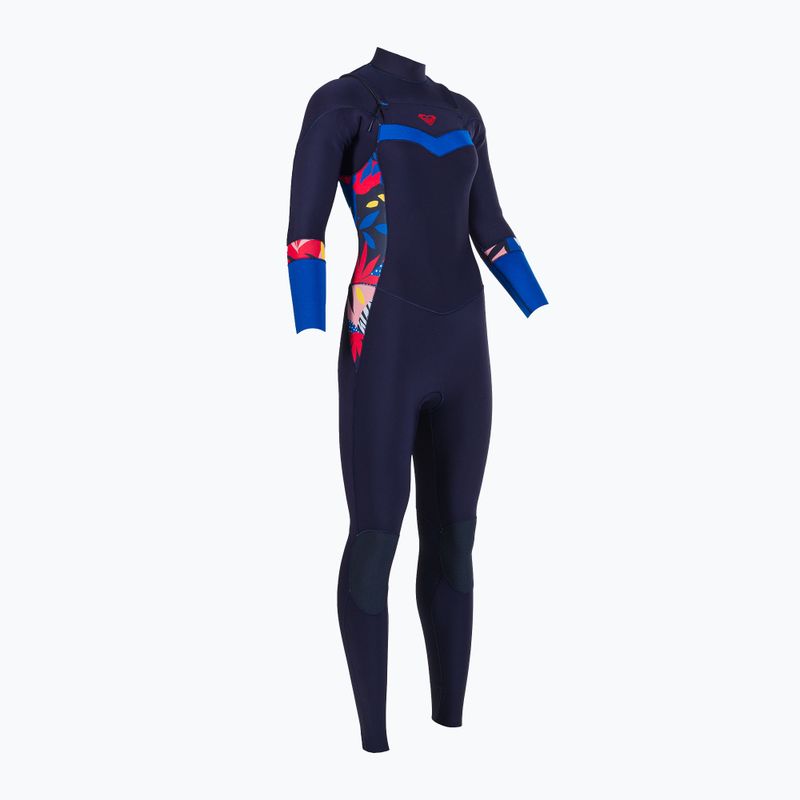 Női búvárruha ROXY 4/3 Syncro FZ GBS 2021 navy nights/yacht blue