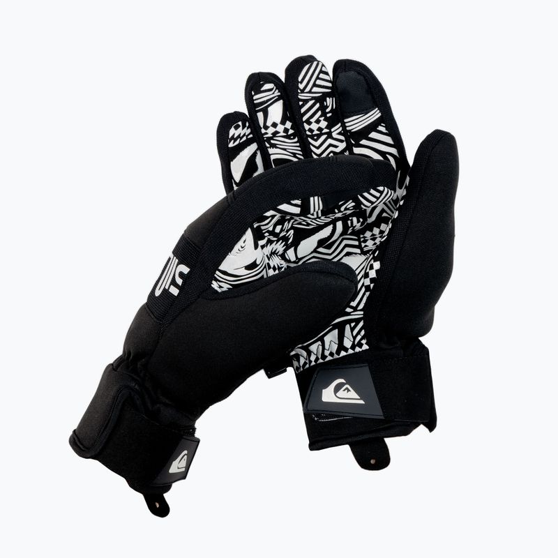 Férfi snowboard kesztyű Quiksilver Method fekete EQYHN03154