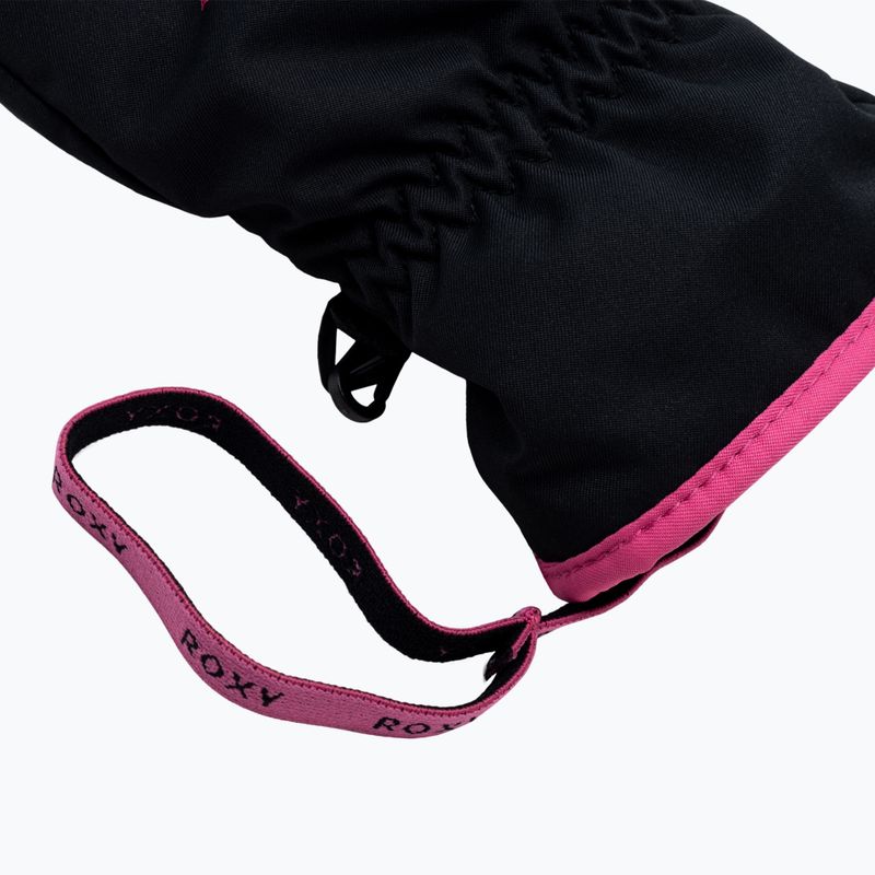 Gyermek snowboard kesztyű ROXY Freshfields 2021 black 5