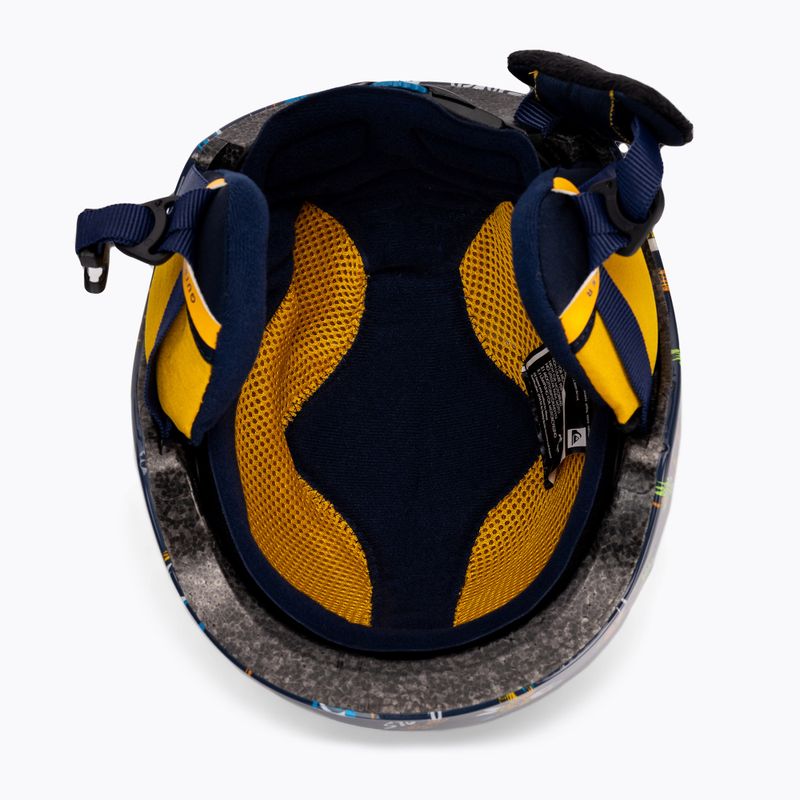 Gyermek Quiksilver Slush B HLMT Snowboard sisak tengerészkék EQBTL03018-BSN6 7