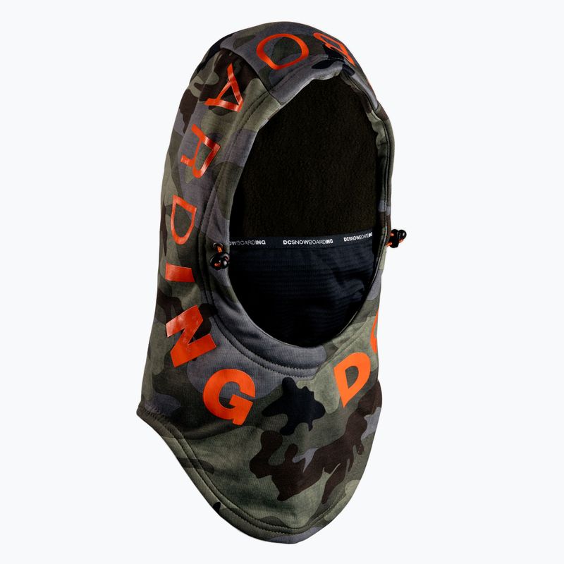 Férfi balaclava DC Hoodaclava woodland camo castlerock