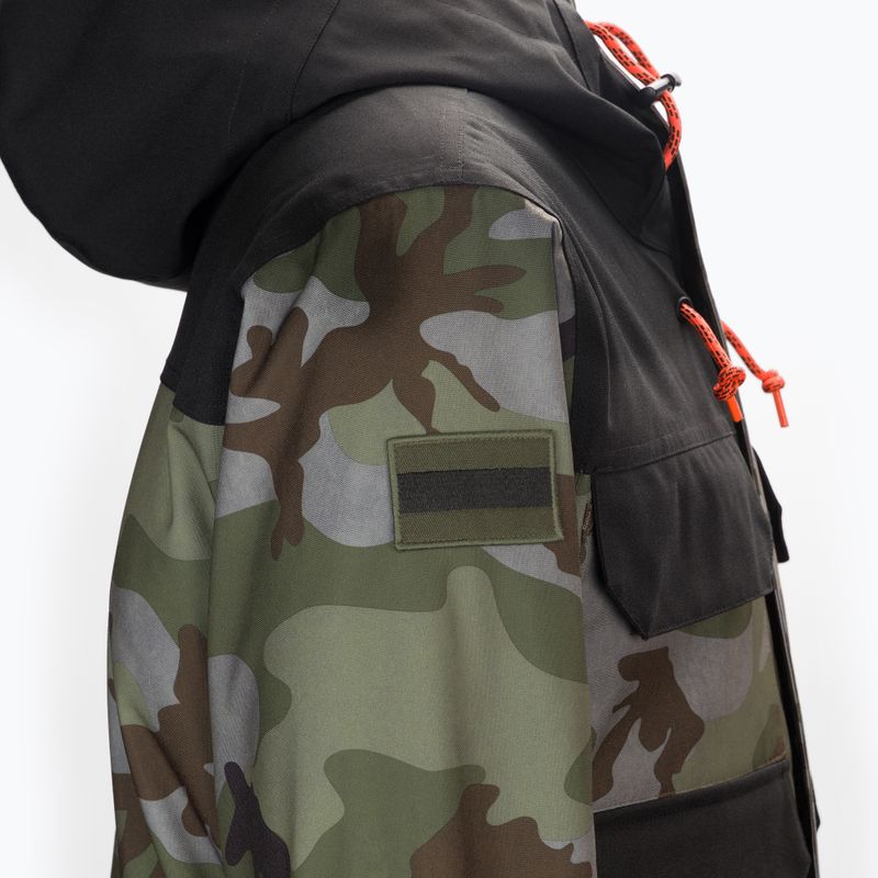 Férfi snowboard kabát DC Haven woodland camo castlerock 4