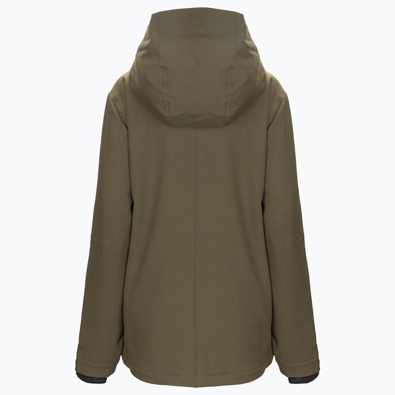 Női snowboard kabát DC Liberate olive night 2