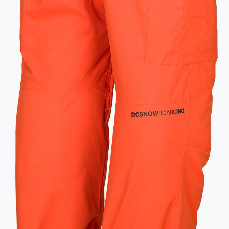 Férfi snowboard nadrág DC Banshee orangeade 6