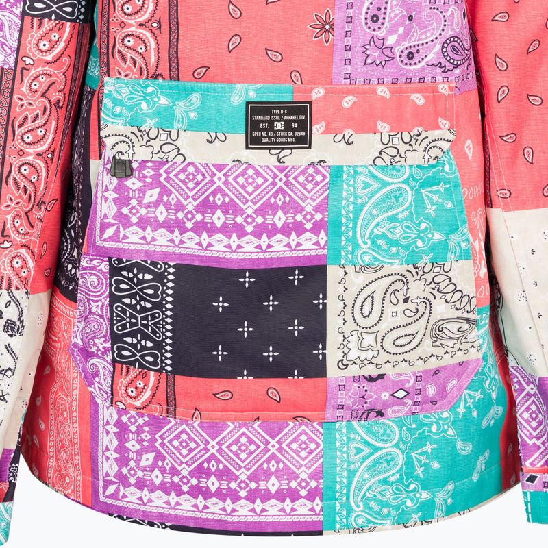 Női snowboard kabát DC Savvy Anorak wmns/multi bandana 3