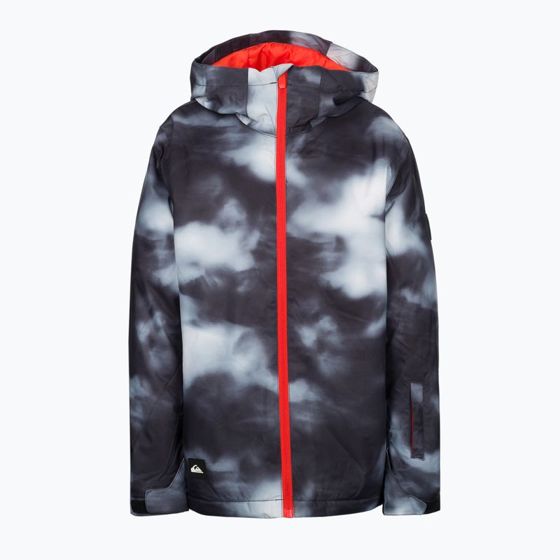 Gyermek snowboard dzseki Quiksilver Mission Printed fekete EQBTJ03148