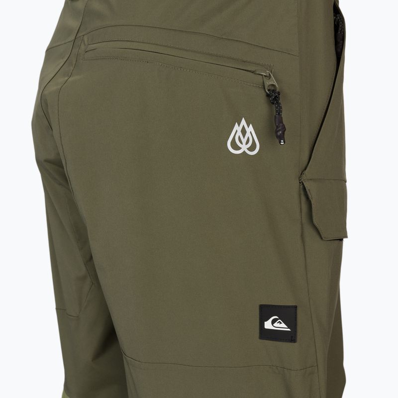 Férfi Quiksilver Tr Stretch zöld Snowboard nadrág EQYTP03165 3