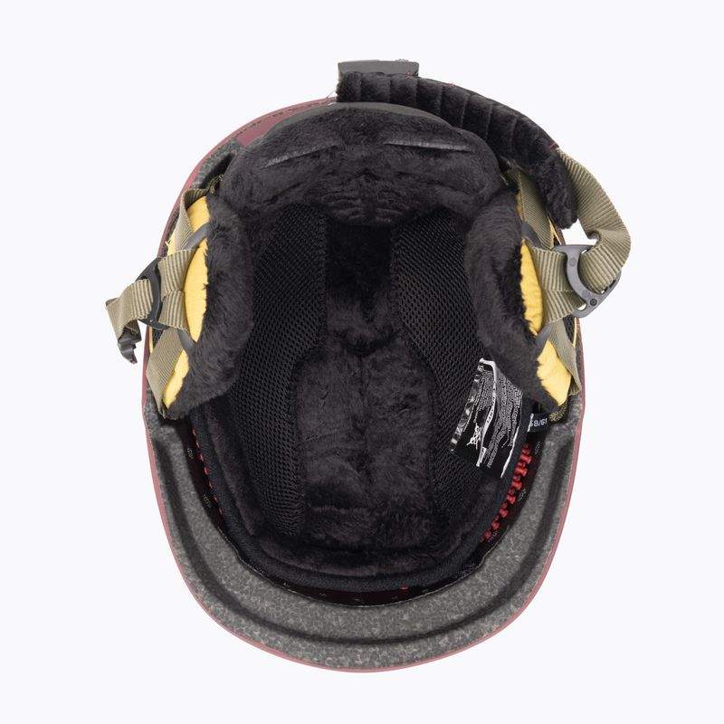 Quiksilver SKYLAB SRT M HLMT síbukósisak bordó EQYTL03059-RRG0 5