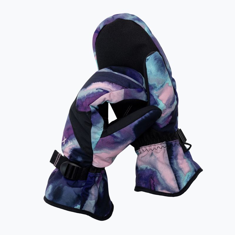 Női snowboard kesztyű ROXY Jetty 2021 niebieski/fioletowo/różowo/czarny