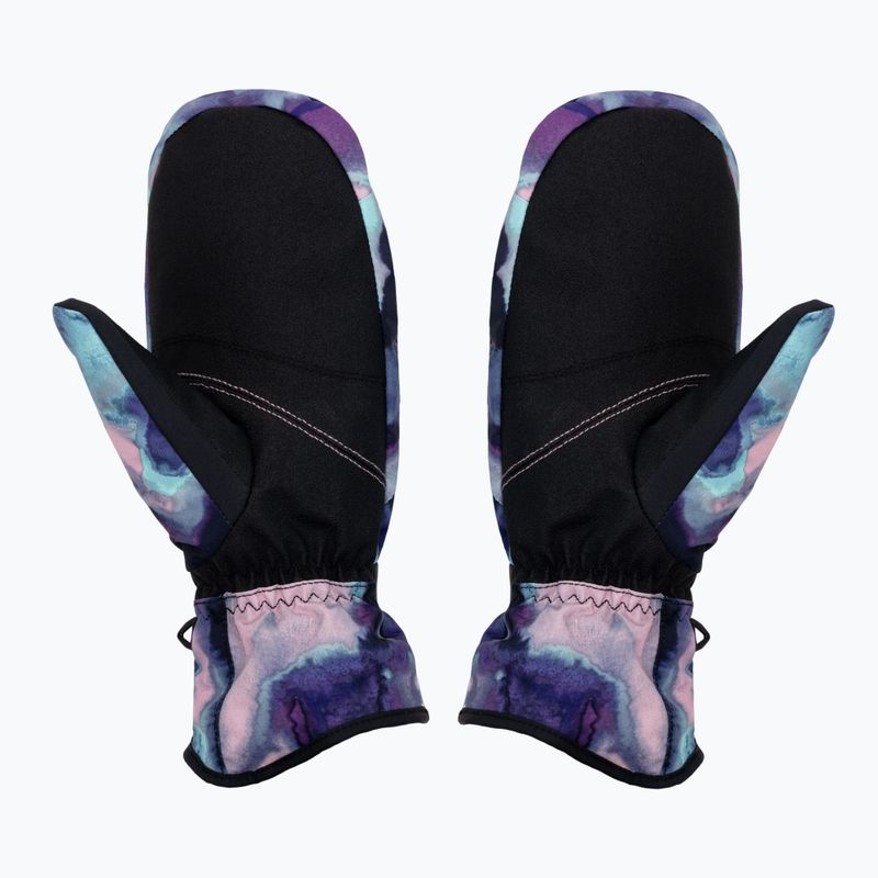Női snowboard kesztyű ROXY Jetty 2021 niebieski/fioletowo/różowo/czarny 3