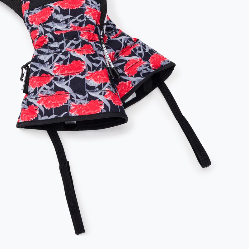 Női snowboard kesztyű ROXY Cynthia Rowley 2021 true black/white/red 6