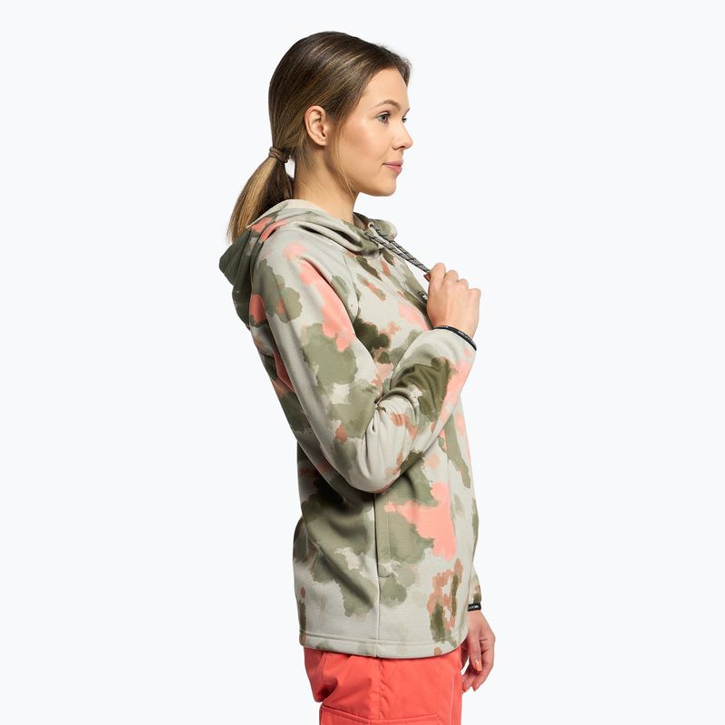 Női snowboard pulóver DC Salem wmns/watercolor tie dye 3