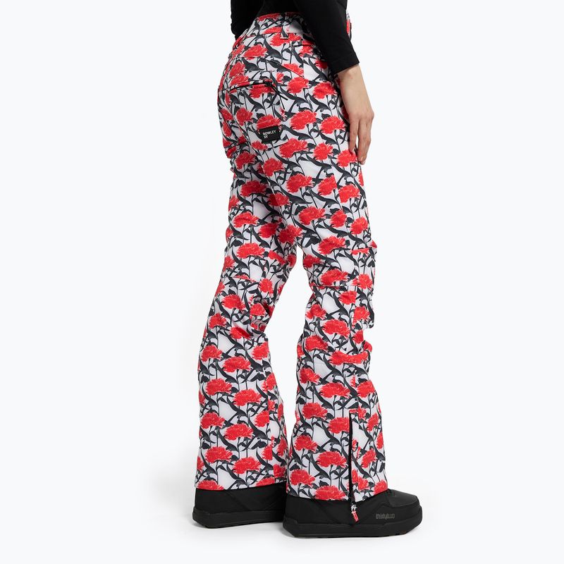 Női snowboard nadrág ROXY Rowley X ROXY High 2021 bright white/white red 3