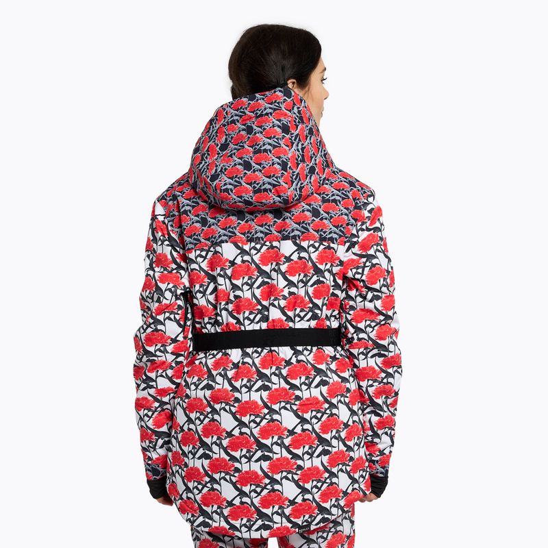 Női snowboard kabát ROXY Rowley X Ski Parka 2021 bright white/white red 4