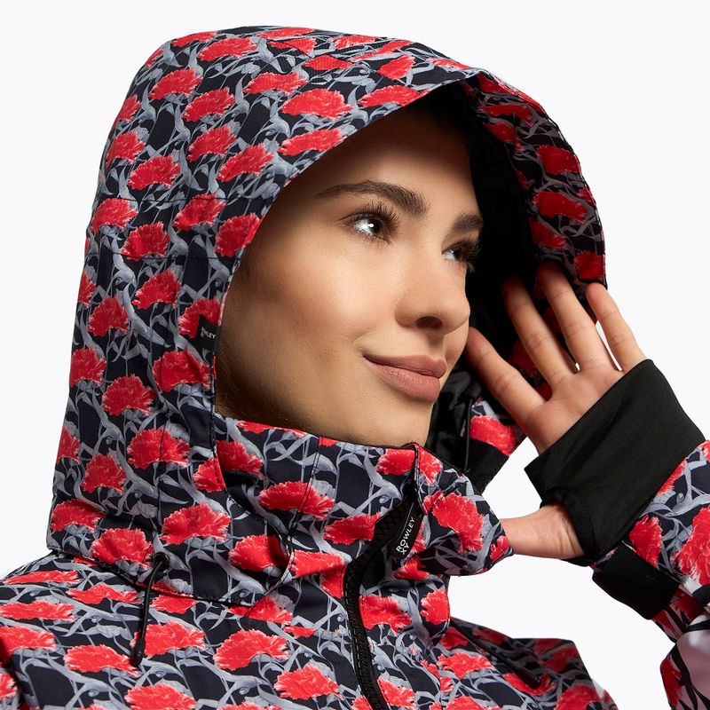 Női snowboard kabát ROXY Rowley X Ski Parka 2021 bright white/white red 5