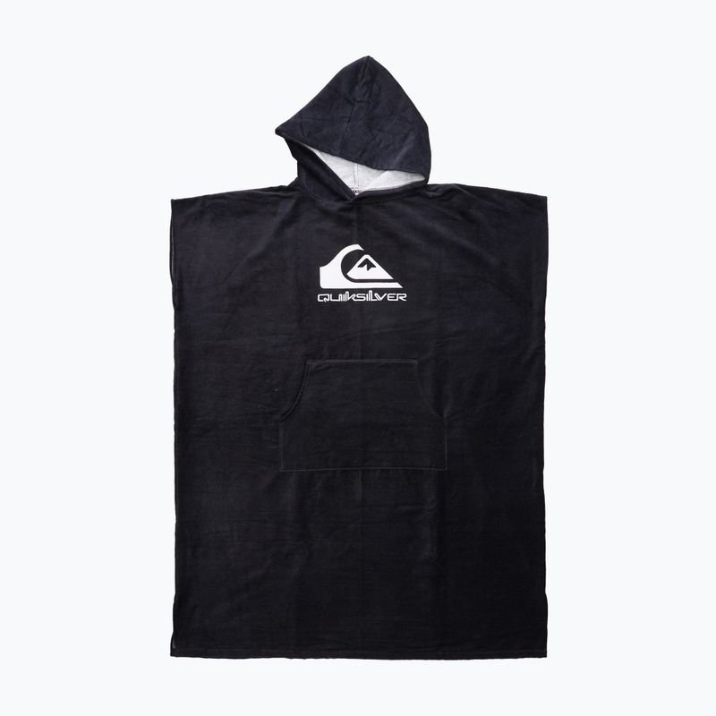 Férfi poncsó Quiksilver Hoody Towel black