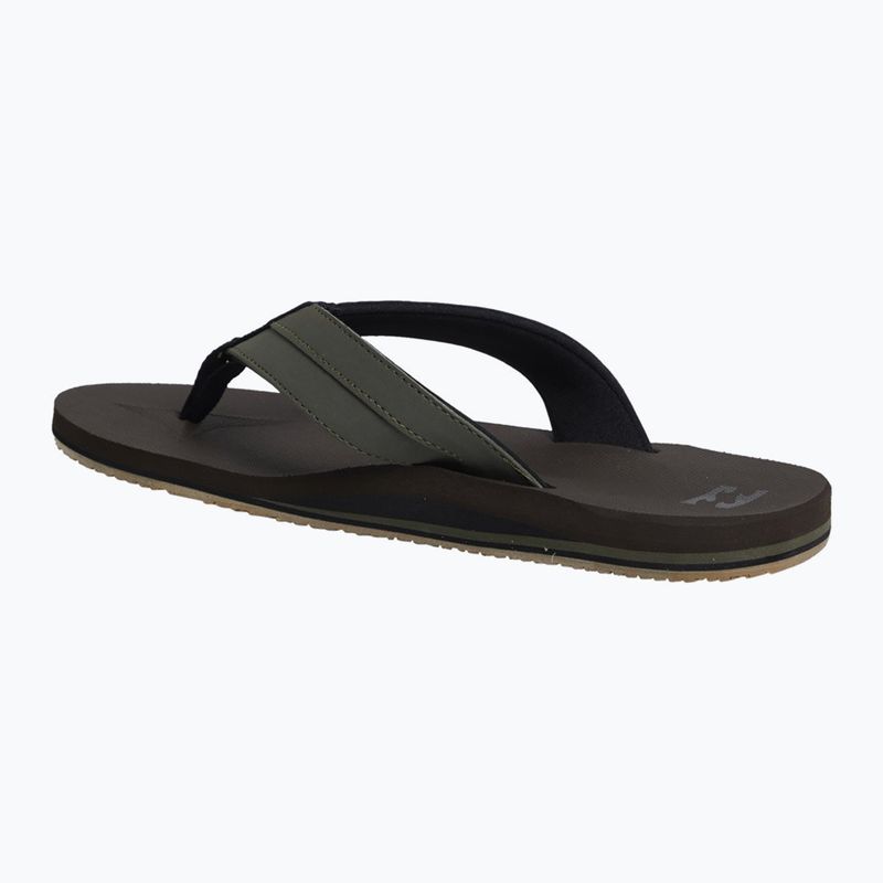 Férfi Billabong All Day Impact flip flop csokoládé MFOT1BAD-CHO 10