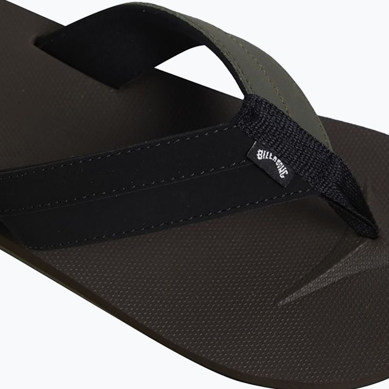 Férfi Billabong All Day Impact flip flop csokoládé MFOT1BAD-CHO 13
