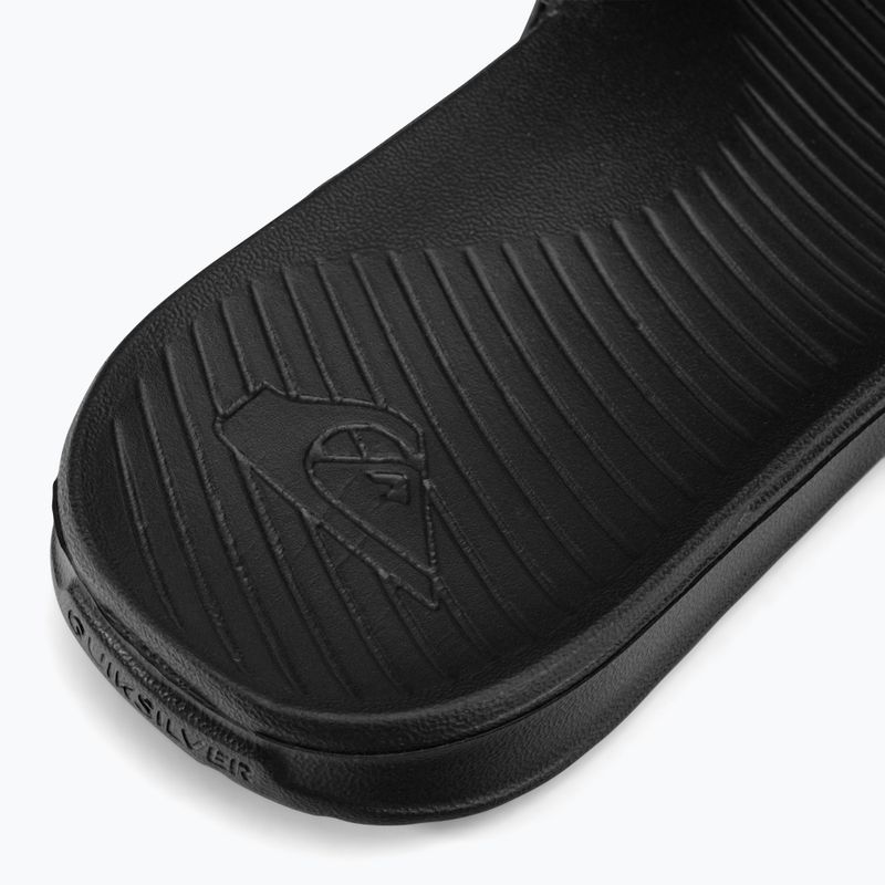 Férfi flip-flopok Quiksilver Bright Coast Slide solid black 8