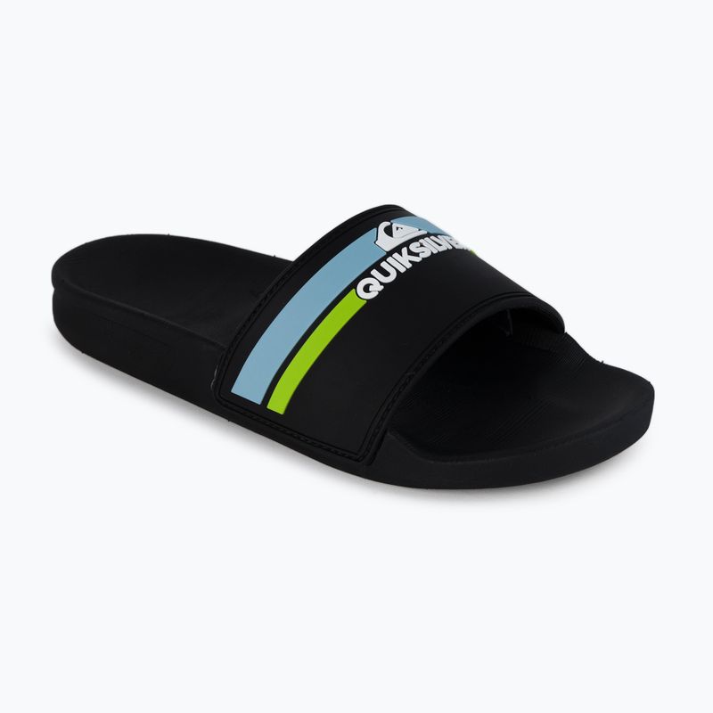 Gyermek flip-flopok Quiksilver Rivi Slide black/orange/blue
