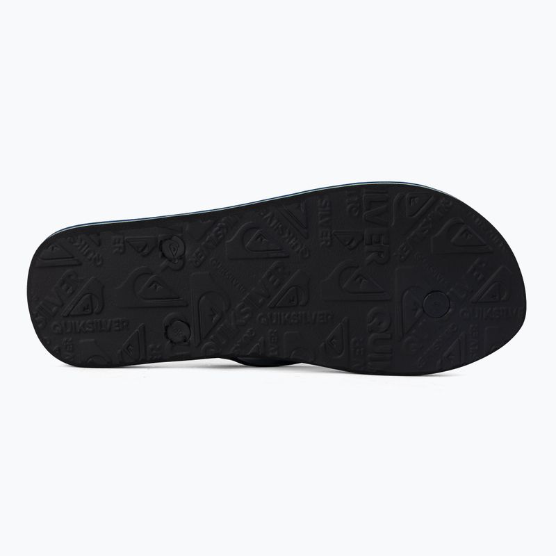 Férfi flip flopok Quiksilver Molokai Newwave black/blue/blue 4