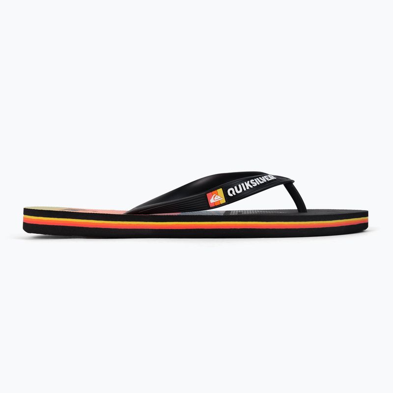 Férfi flip flopok Quiksilver Molokai Panel black 2