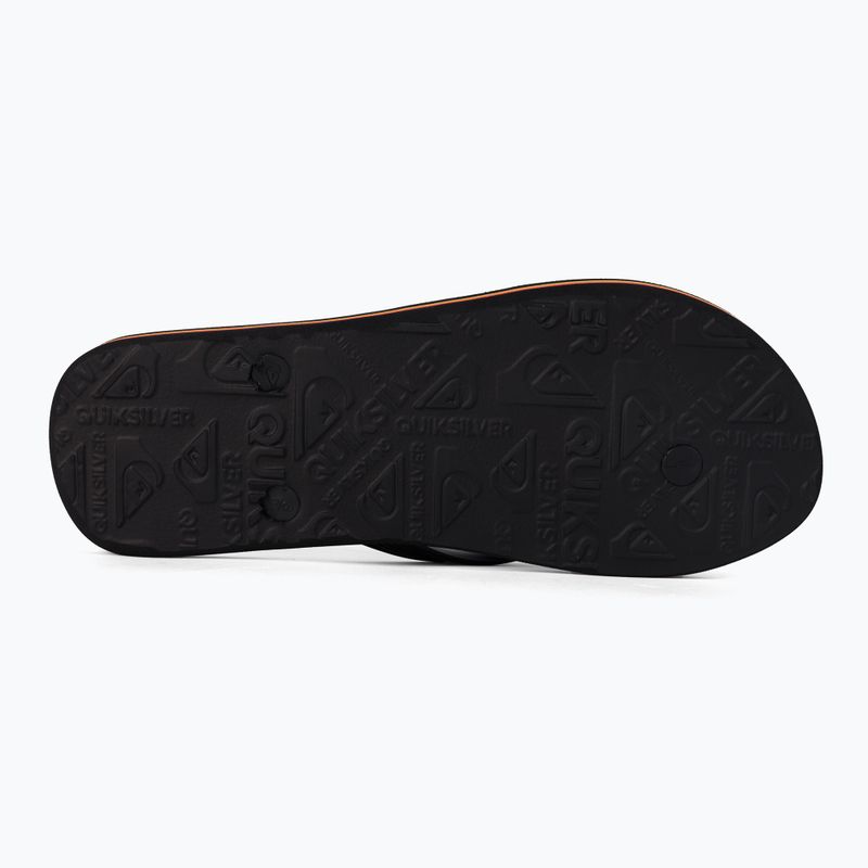 Férfi flip flopok Quiksilver Molokai Panel black 4