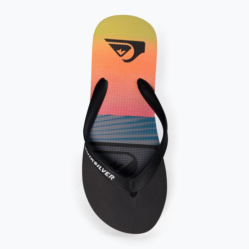 Férfi flip flopok Quiksilver Molokai Panel black 6
