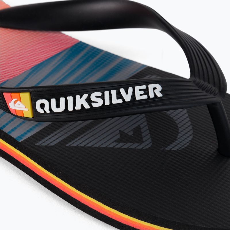 Férfi flip flopok Quiksilver Molokai Panel black 7