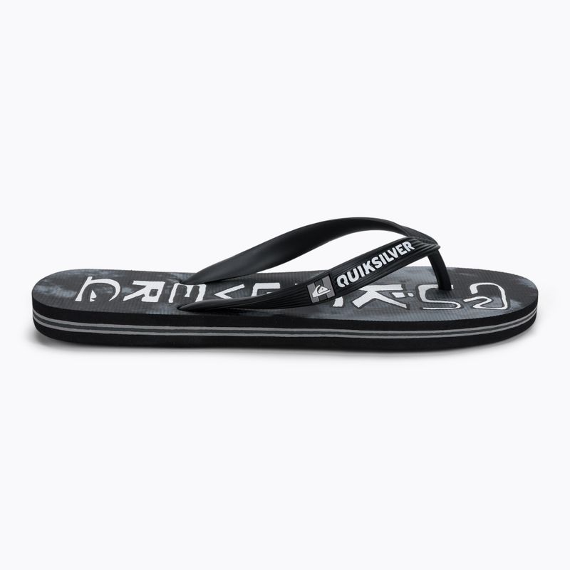 Férfi flip flopok Quiksilver Molokai Acid Drop black 2