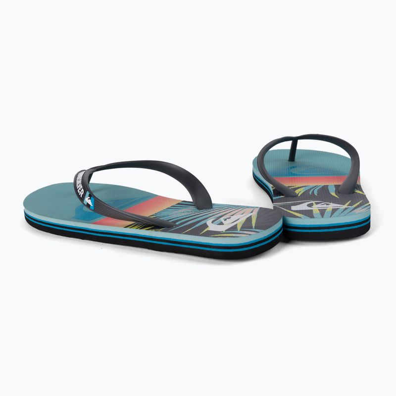 Férfi flip flopok Quiksilver Molokai Panel blue 3