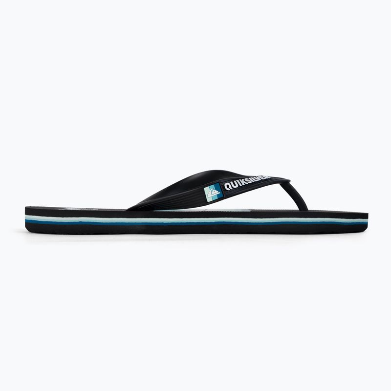 Férfi flip flopok Quiksilver Molokai Resin Tint black 2