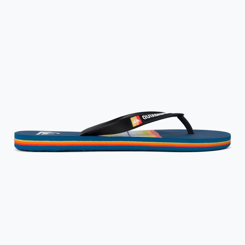 Férfi flip flopok Quiksilver Molokai Resin Tint blue 2