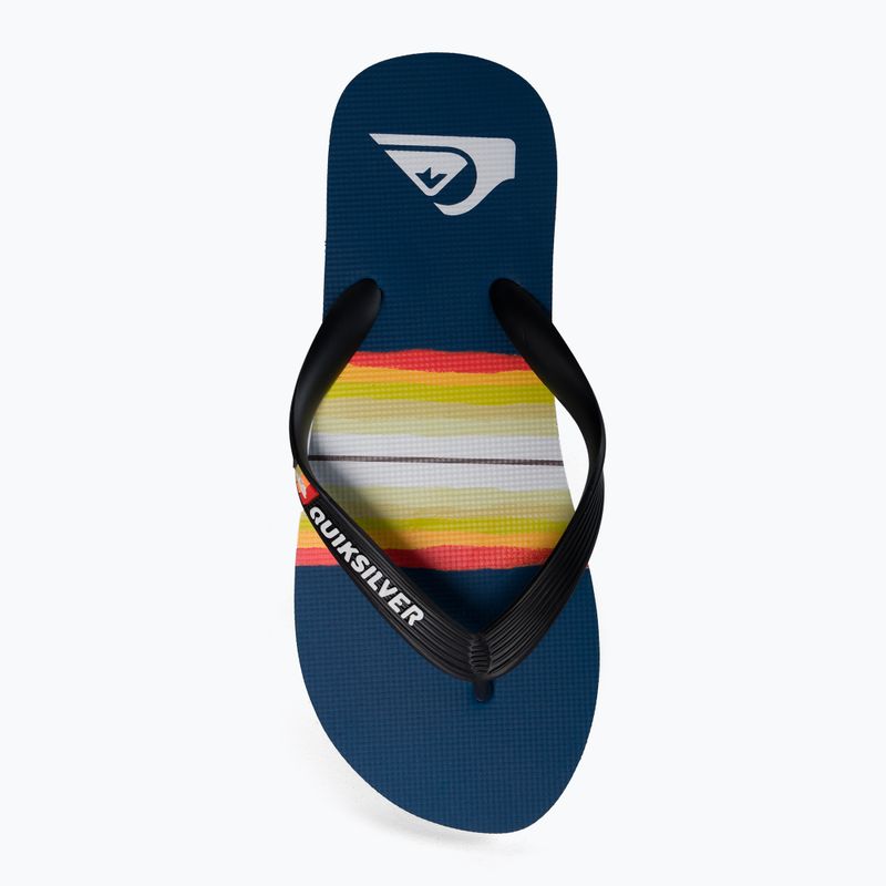 Férfi flip flopok Quiksilver Molokai Resin Tint blue 6
