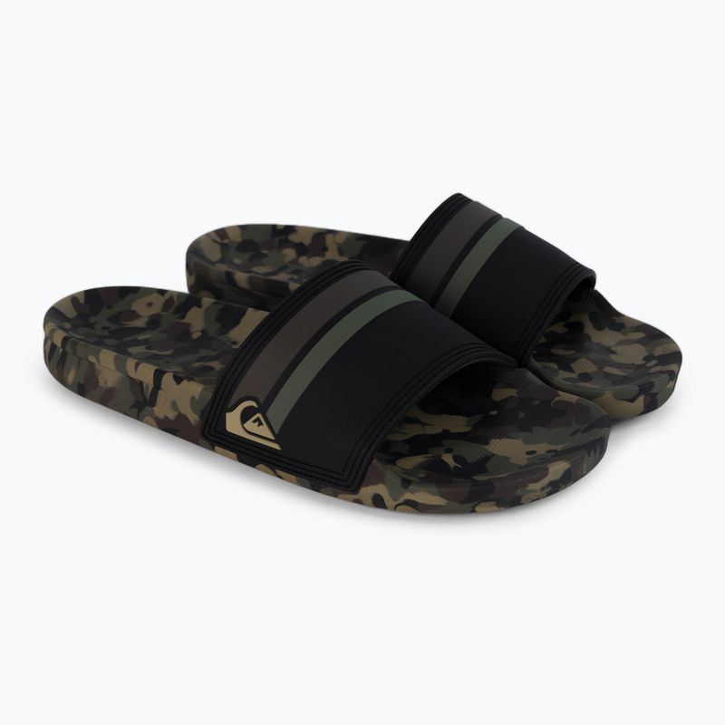 Férfi flip-flopok Quiksilver Rivi Slide green 5