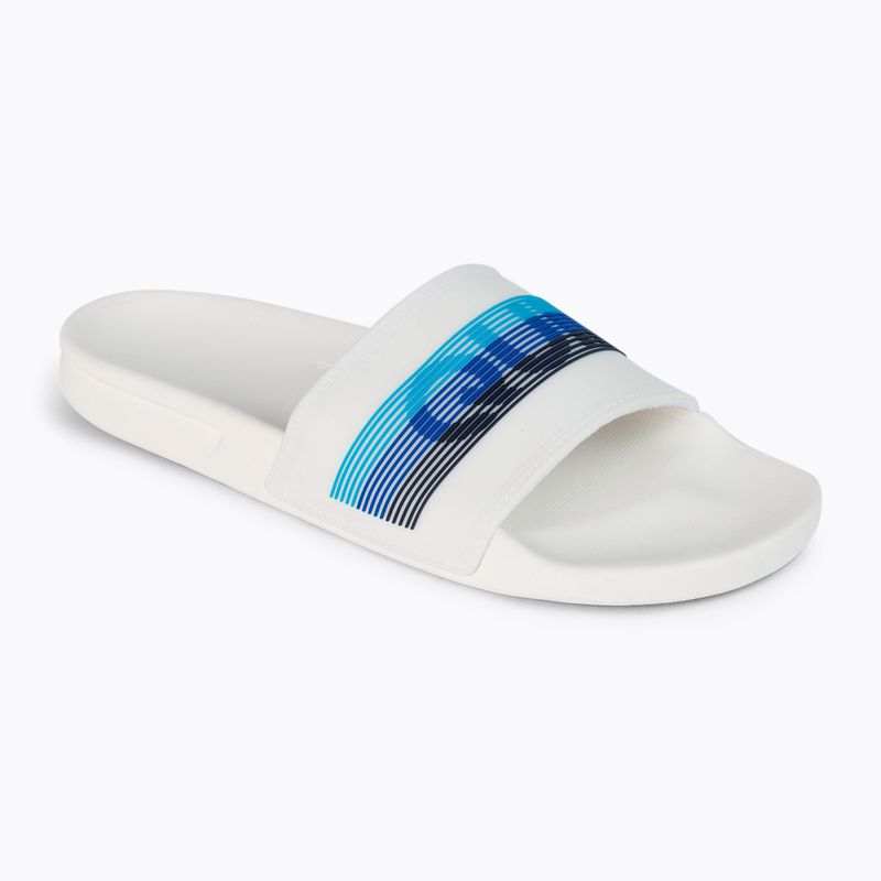 Férfi flip-flopok Quiksilver Rivi Wordmark Slide white/white/blue