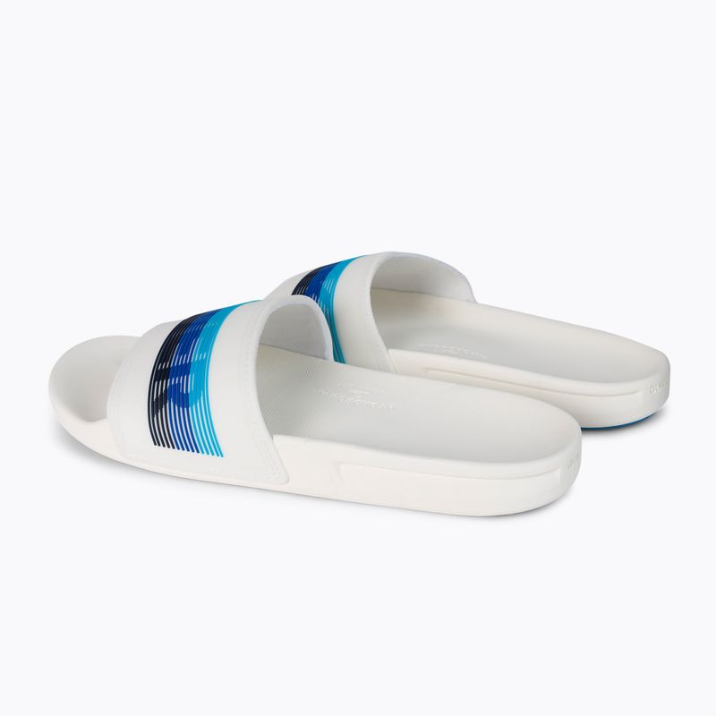 Férfi flip-flopok Quiksilver Rivi Wordmark Slide white/white/blue 3