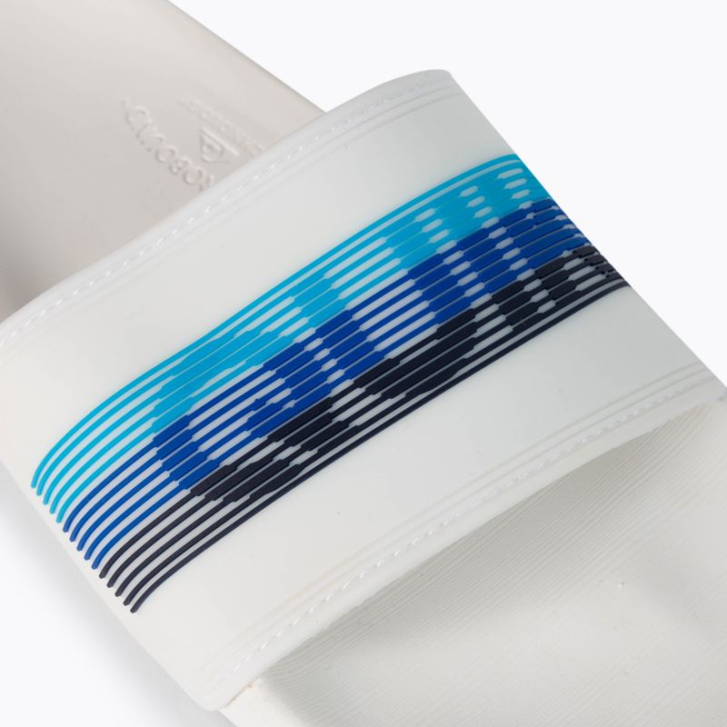 Férfi flip-flopok Quiksilver Rivi Wordmark Slide white/white/blue 7