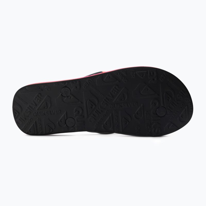 Férfi flip flopok Quiksilver Molokai Acid Drop black/orange/orange 4