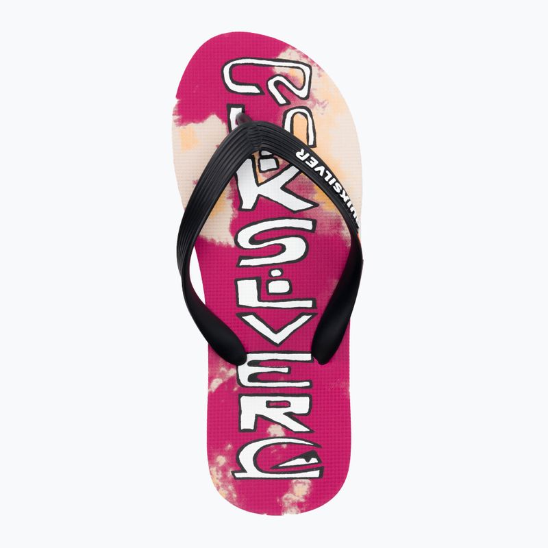 Férfi flip flopok Quiksilver Molokai Acid Drop black/orange/orange 6