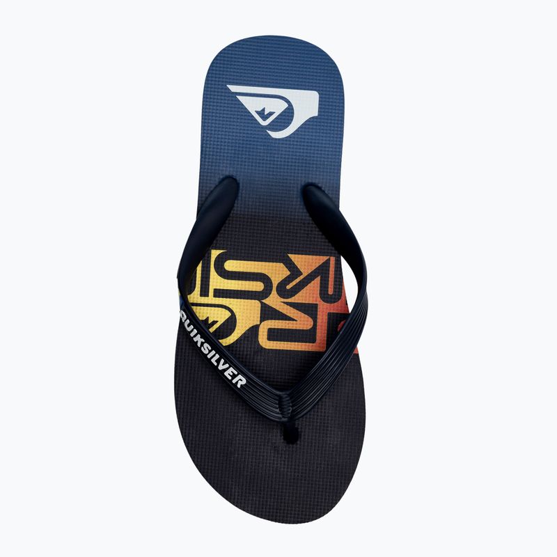 Quiksilver férfi Molokai Art SNDL flip flop kék AQYL101264-BYJ1 6