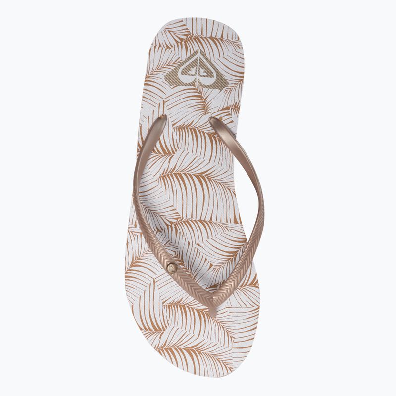 Női flip flopok ROXY Bermuda Print J 2021 white/tan 6
