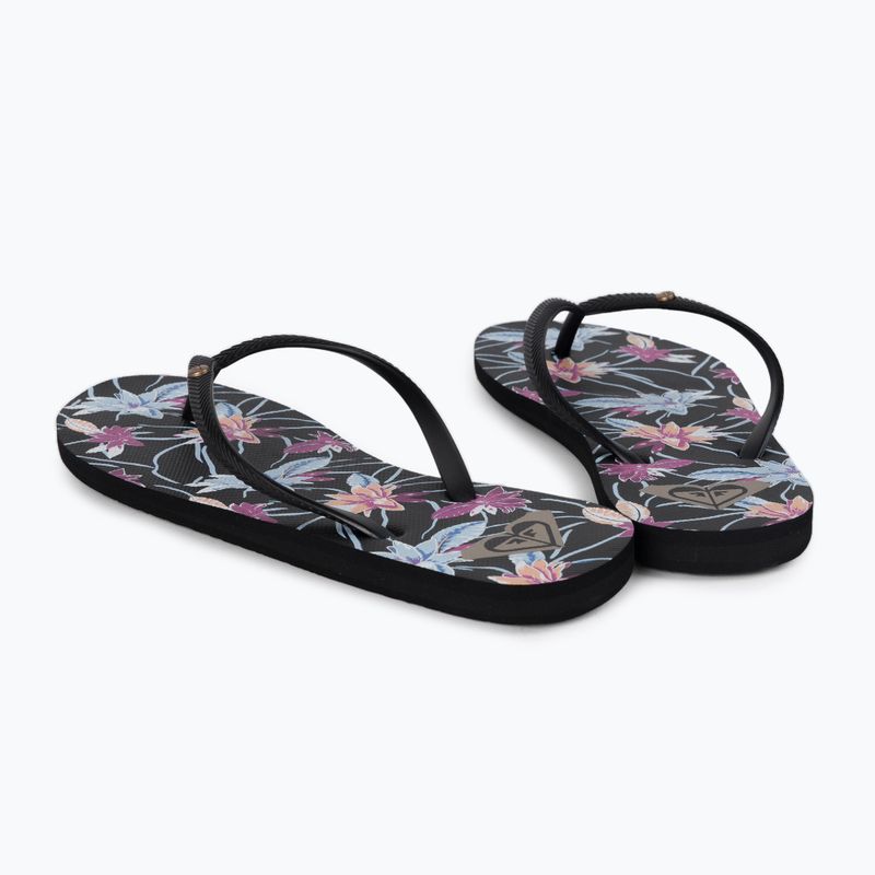 Női flip flopok ROXY Bermuda Print J 2021 black 3