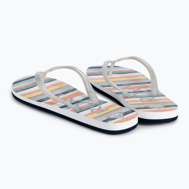 Gyermek szandálok ROXY Tahiti VII 2021 stripe citrus/olmpian blue 3