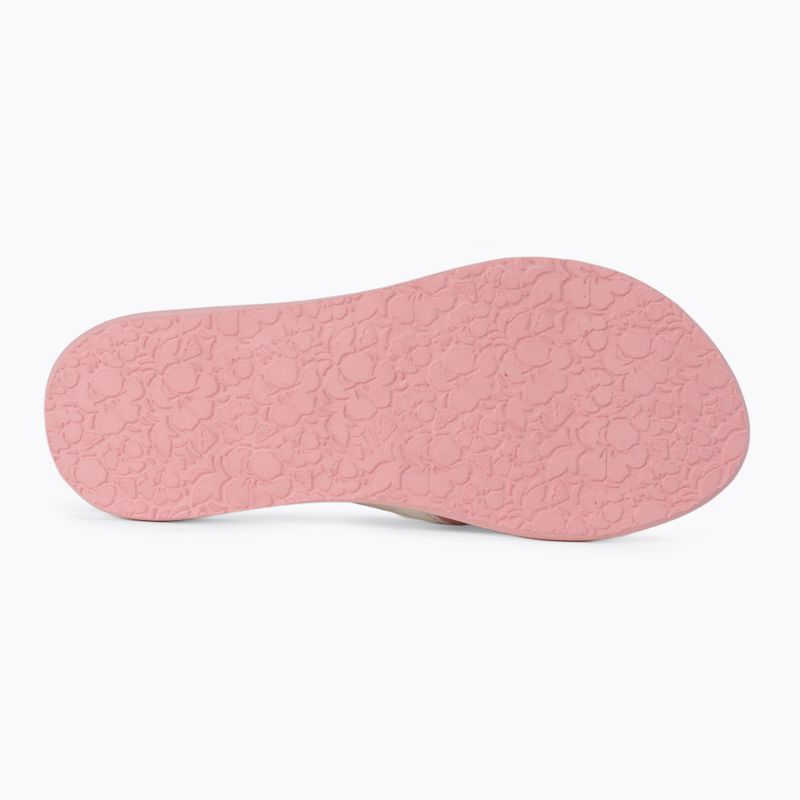 Női flip flopok ROXY Coastin Print 2021 white/pink 4