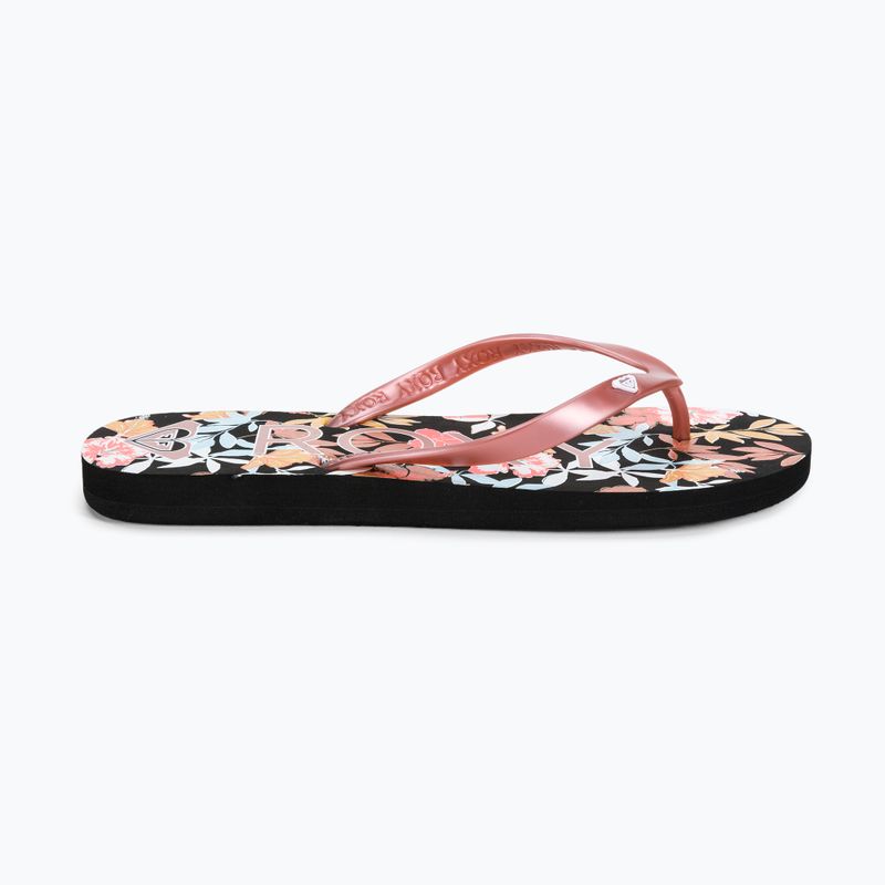 Női flip flopok ROXY Tahiti VII 2021 black/pink 2
