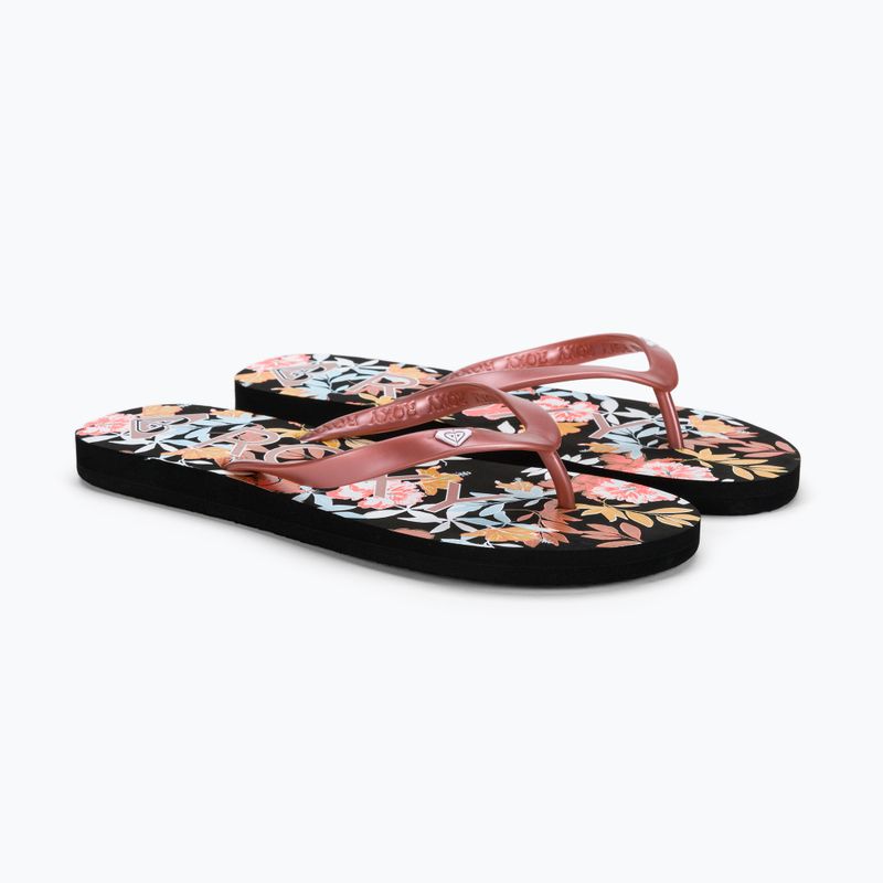 Női flip flopok ROXY Tahiti VII 2021 black/pink 5